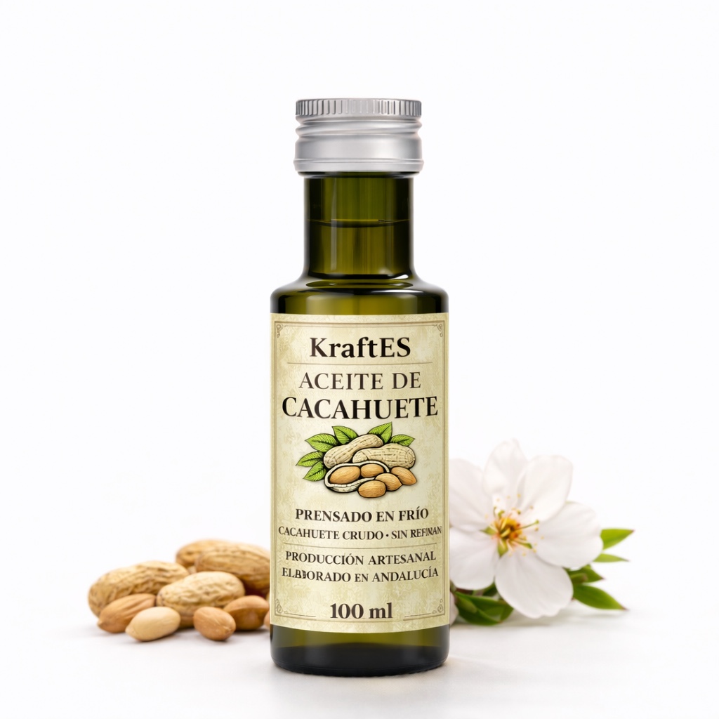 Aceite de cacahuete KraftES 100 ml