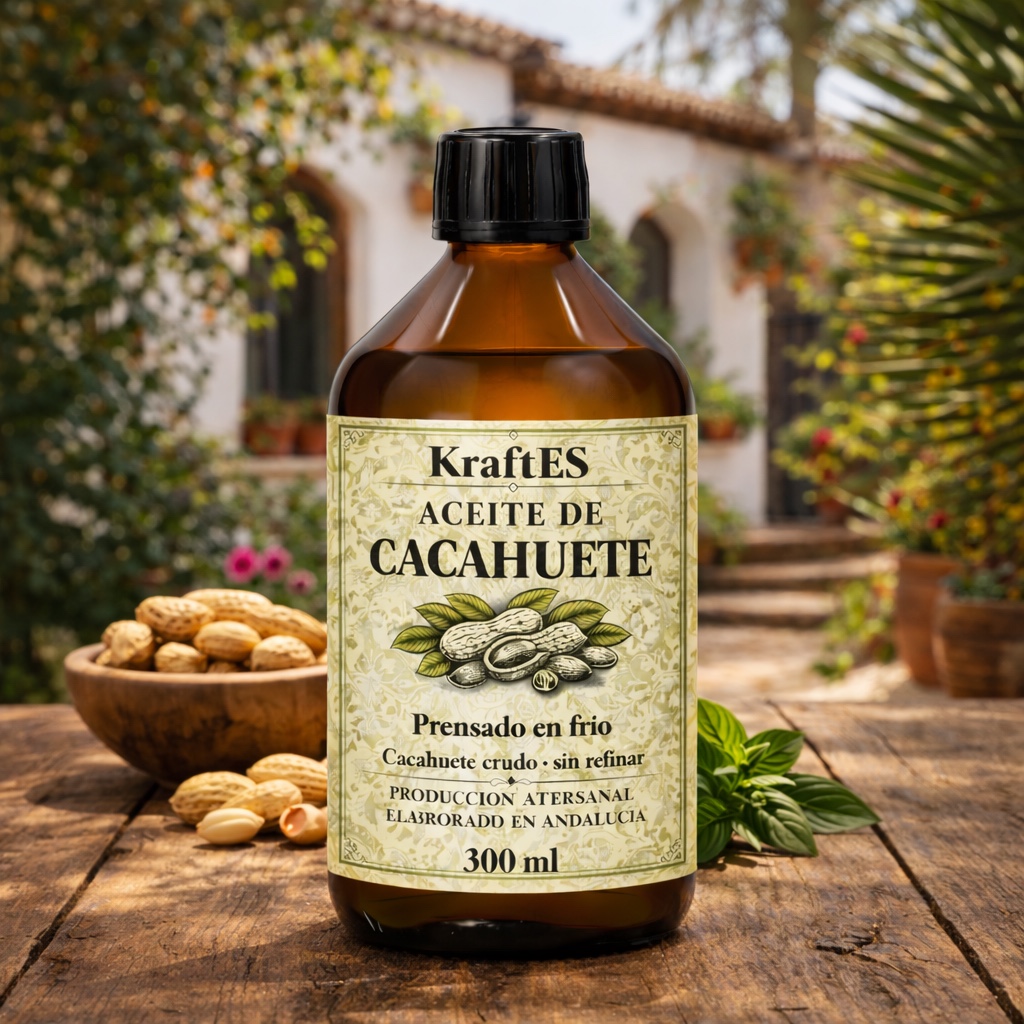 Aceite de cacahuete KraftES 300 ml