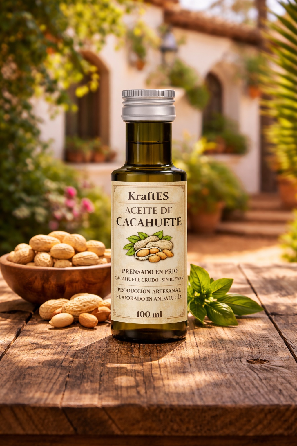 KraftES aceite de cacahuete 100 ml