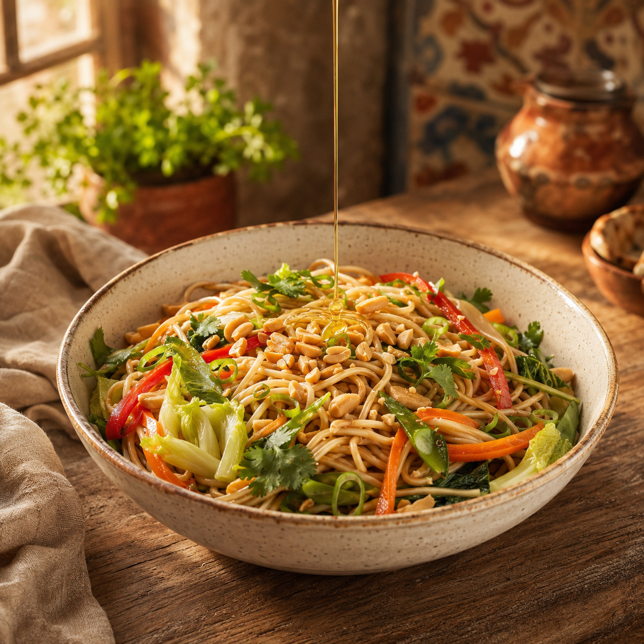 Fideos y noodles
