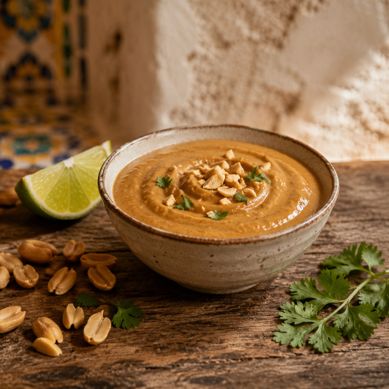 Salsa de cacahuete