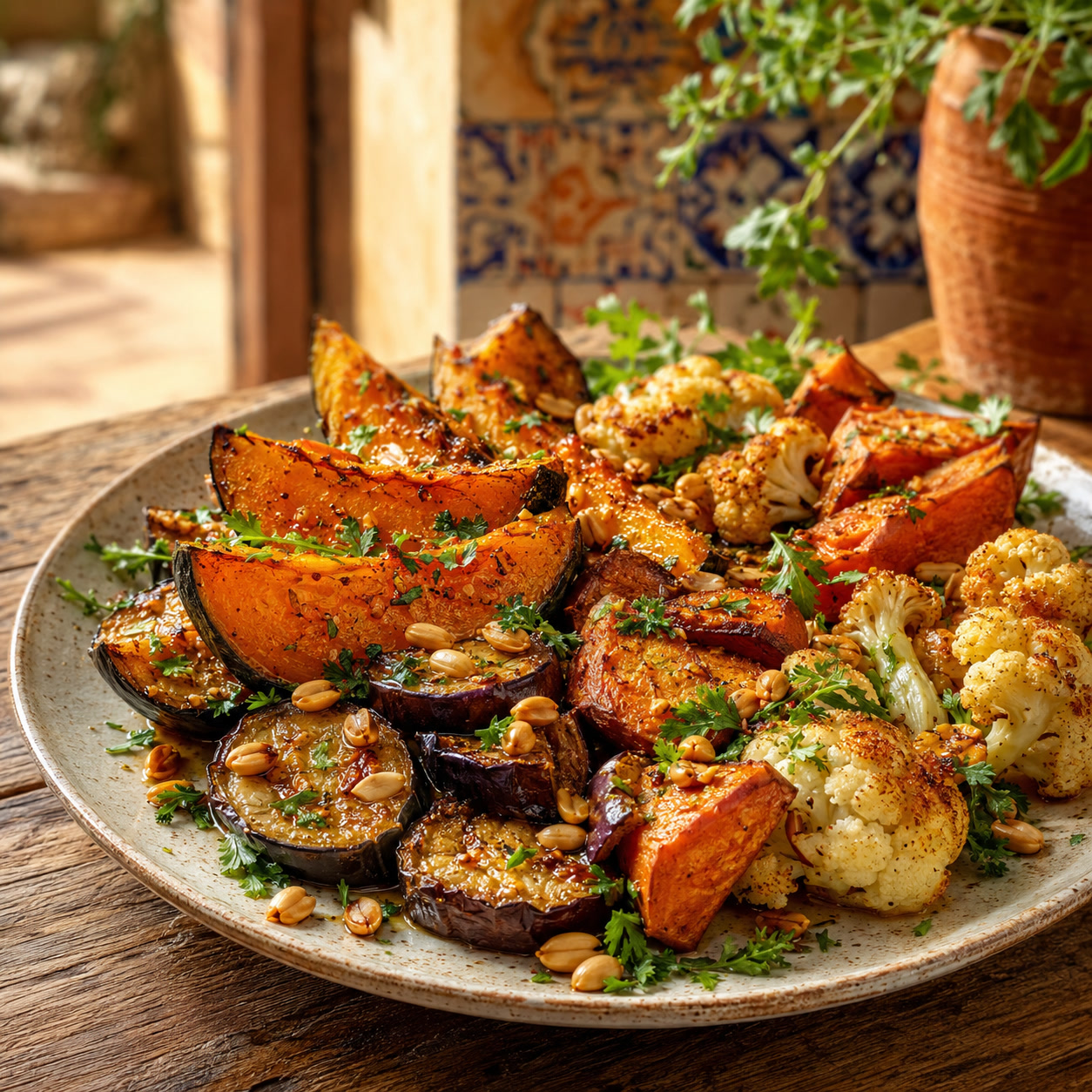Verduras asadas